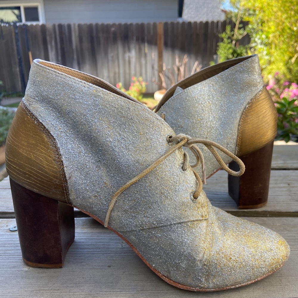 Nina Payne Embellished Sparkly Booties